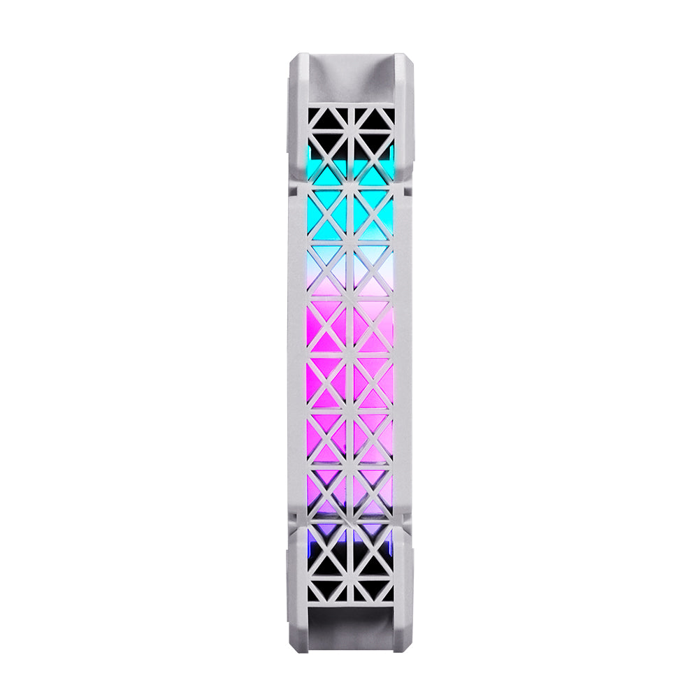 TrueNort Pc Case Fan 120mm RGB 6Pin 12V 3W White, Single Fan | LJ-120 TrueNort Pc Case Fan 120mm RGB 6Pin 12V 3W White, Single Fan | LJ-120